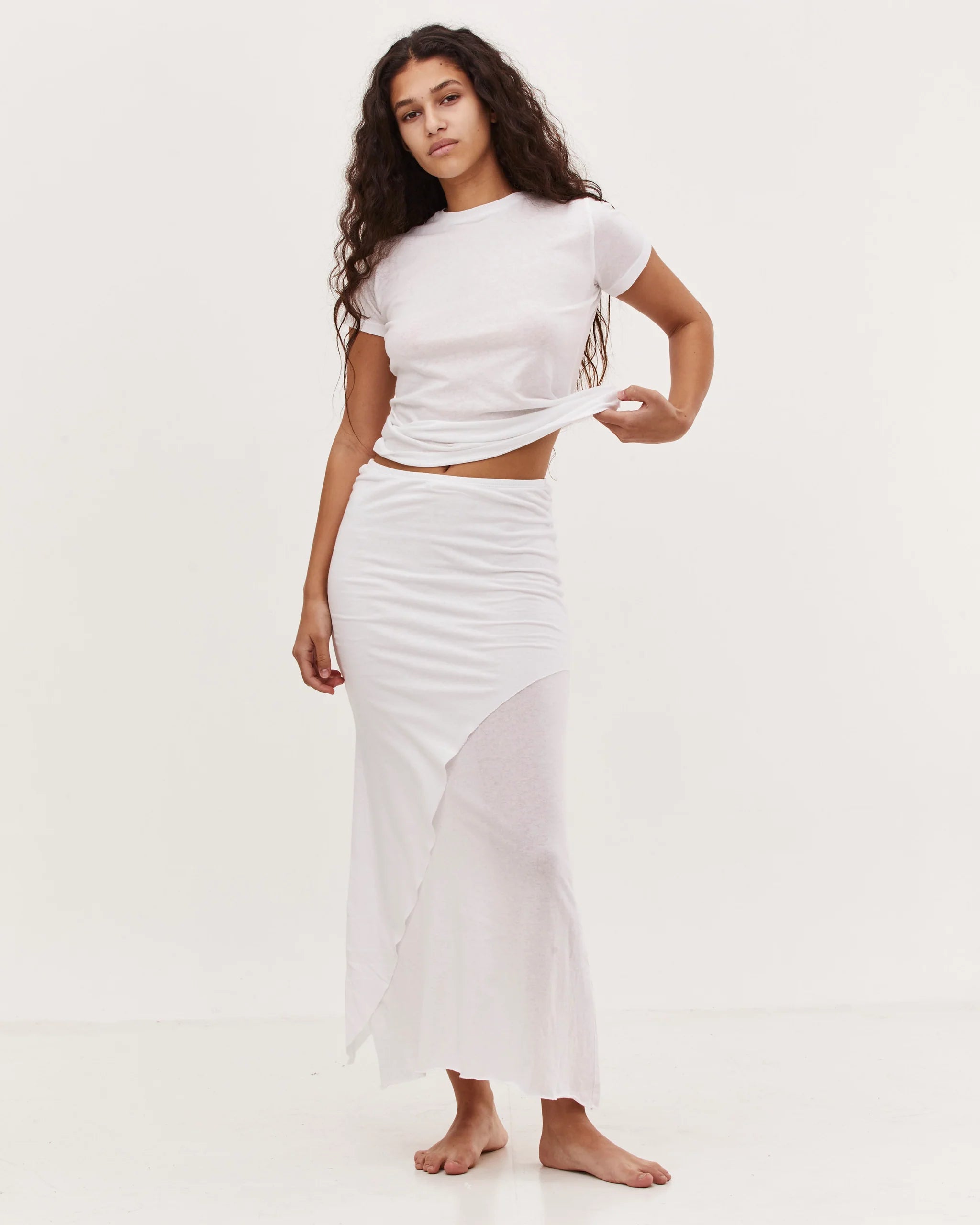 De Base Lily Skirt White