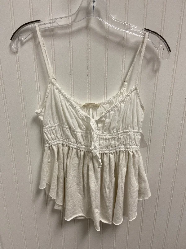 Top Sleeveless By We The Free In Cream, Size: M