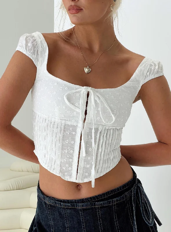 Viera Top White