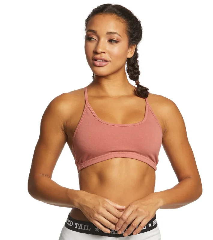 Hard Tail Freestyle Yoga Sports Bra Henna