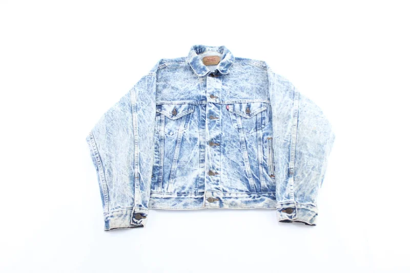 90's Levi's Acid Wash Denim Jacket