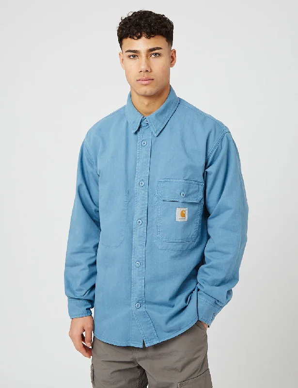 Carhartt-WIP Reno Denim Shirt Jacket - Icy Water Blue