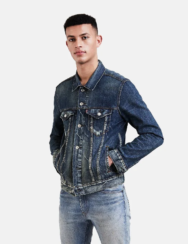 Levis Denim Trucker Jacket - Danico Blue